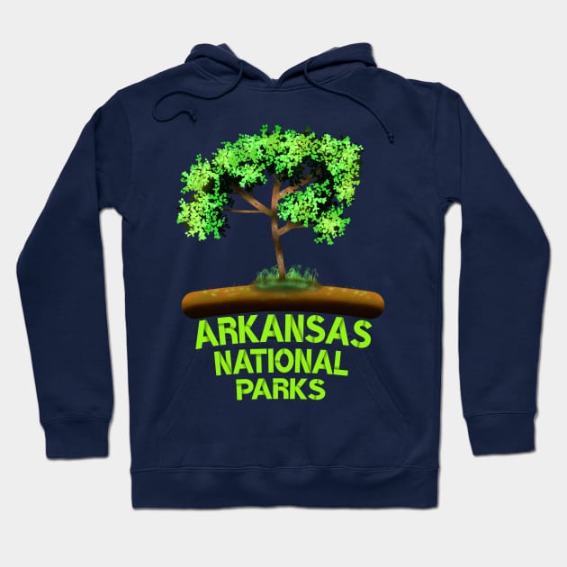 Arkansas National Parks Hoodie by MoMido